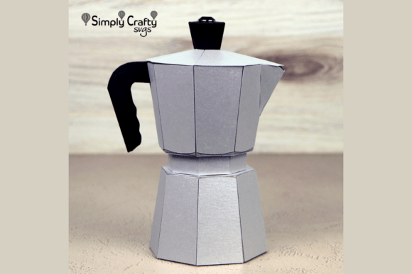 3D Espresso Pot SVG: A Creative and Functional Craft Project for Coffee Lovers