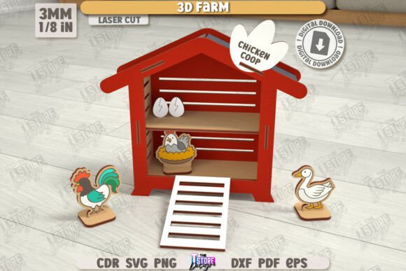 3D Layout Chicken Coop Model Laser Cut: A Practical Guide for DIY Enthusiasts
