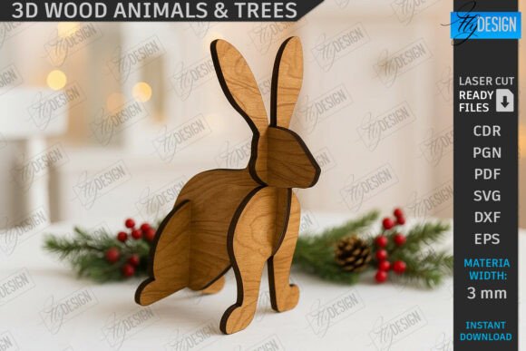 3D Table Décor Laser Cut Wooden Puzzle: A Creative and Practical Solution for Modern Spaces