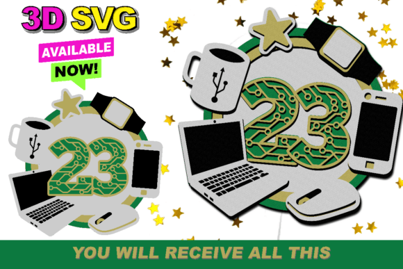 Celebrating Innovation: The Electronics Engineer Cake Topper 3D SVG for Modern Makers