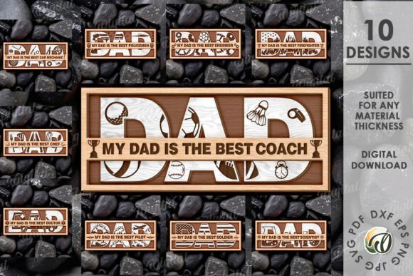 Crafting Unique 3D Gifts for Dad with Digital Bundles