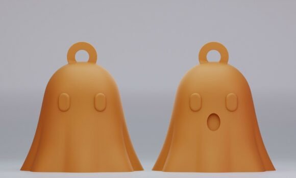 Cute Ghost Keychain 3D Print Model: A Strategic Tool for Creative and Practical Use