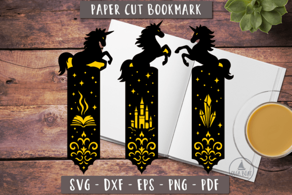 Fairy Bookmarks SVG 3D Fantasy Unicorn: A Creative Tool for Digital and Physical Artistry