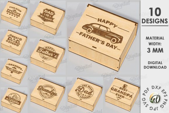 Unlocking Creativity: The Ultimate Guide to Digital 3D Father's Day Gift Box Bundles